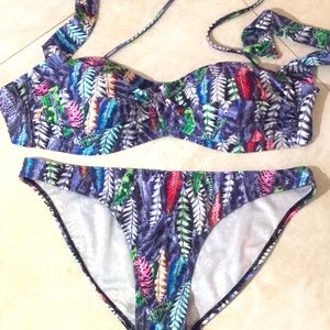 Body Glove Feather Swim Bikini
